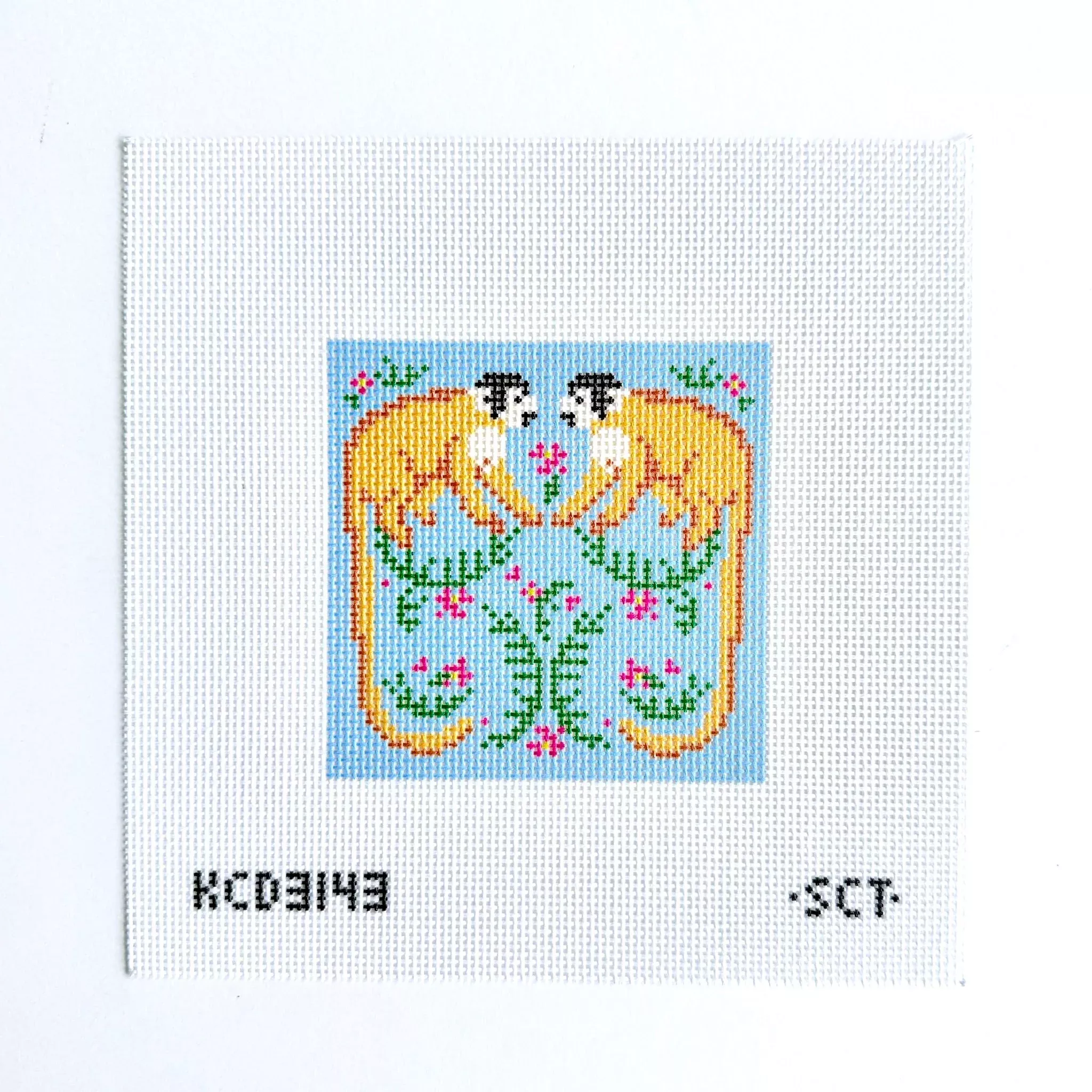 Tropical Squirrel Monkey Square Canvas